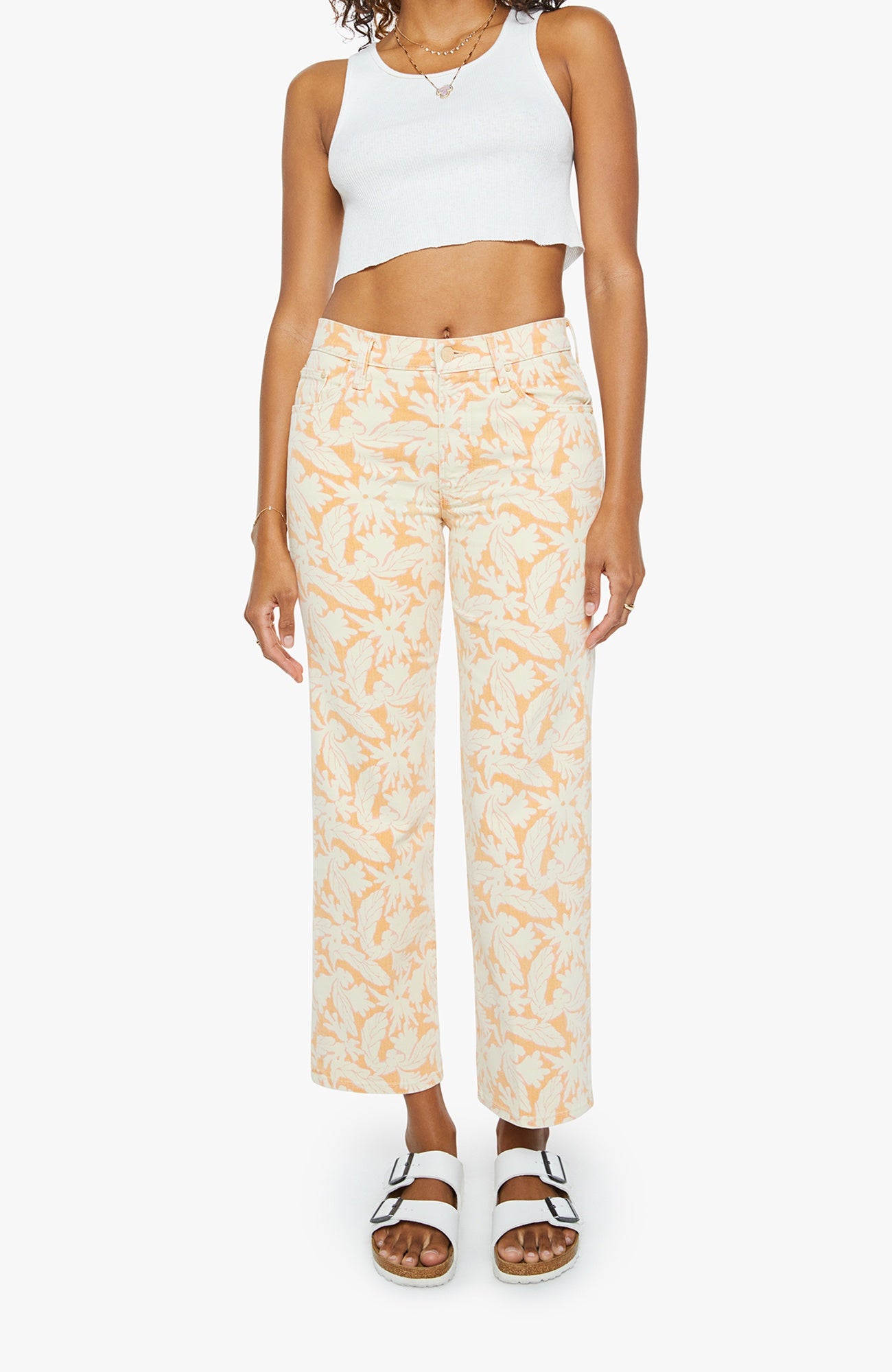 Mid rise Zip Ankle - Coral reef