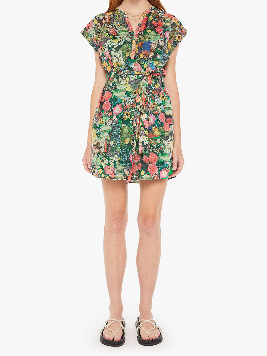 The Slow Ride Shirt Dress- Pretty as a Picture