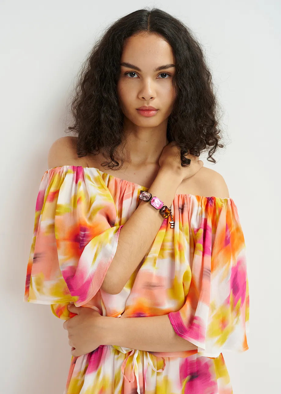 Haircase Rhinestone Bracelet