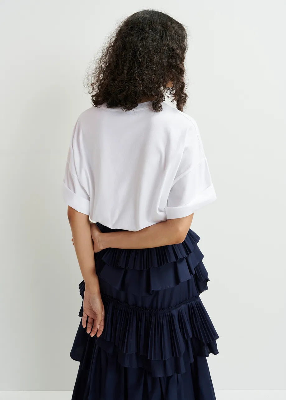 Hungle Embroidered T Shirt