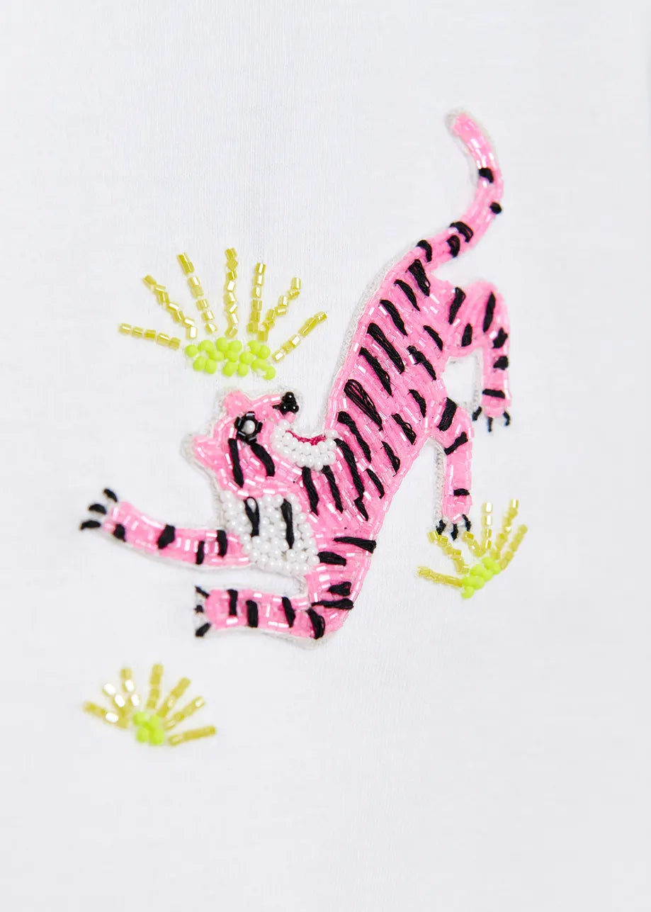 Hungle Embroidered T Shirt
