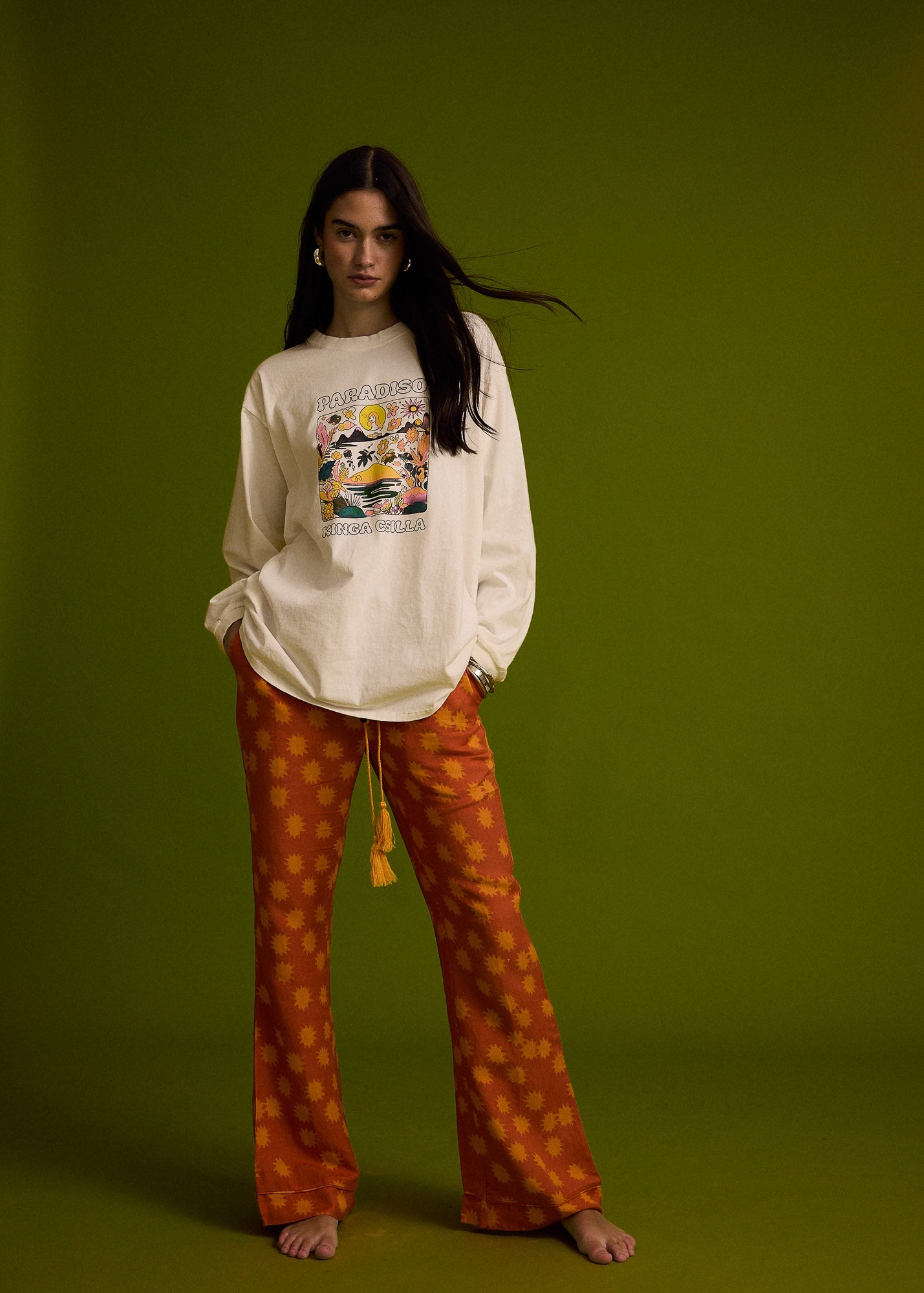 Paradiso Roses Tee - S