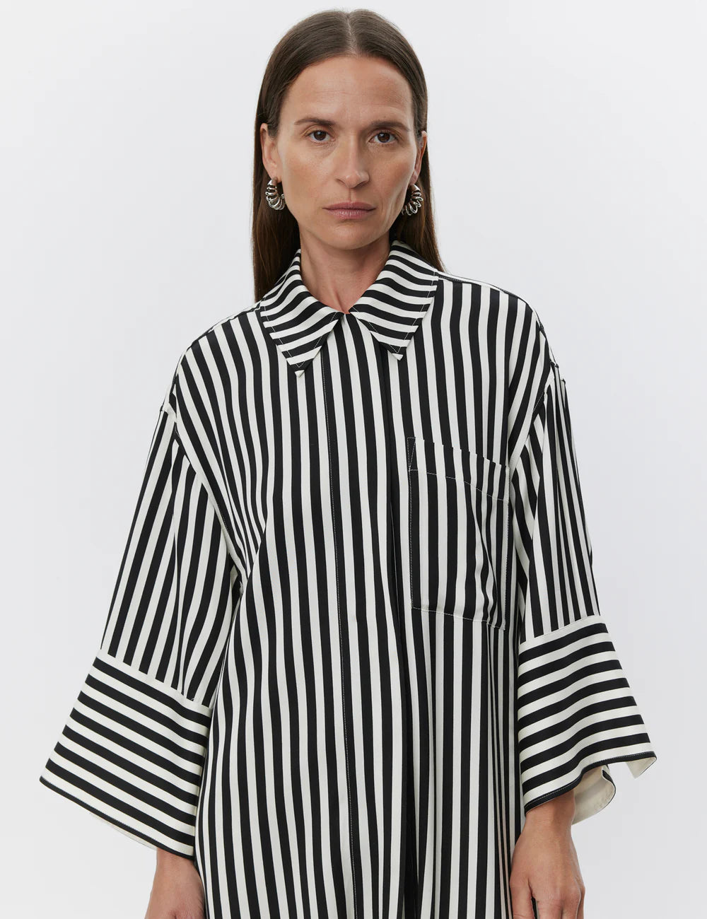 Noe Dress - Fluid Stripes