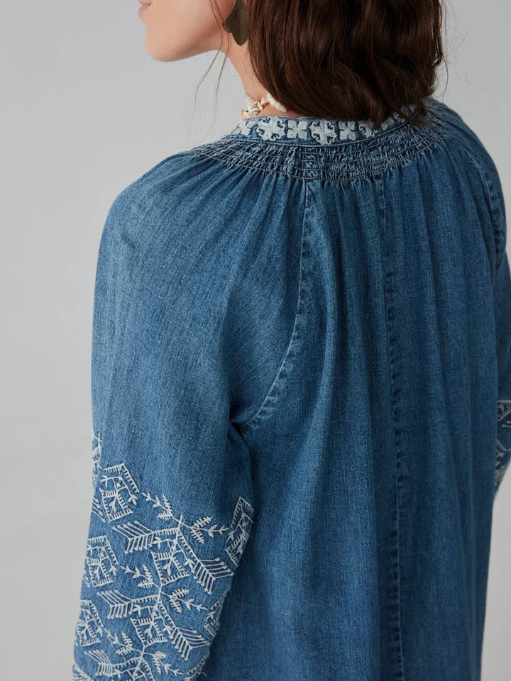 Emma Blue Moon Short Dress