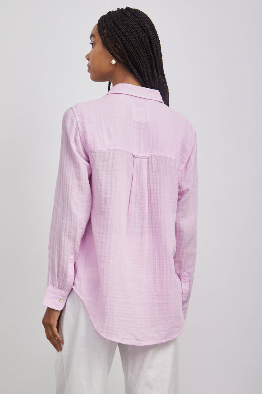 Ellis Button Down - Pale Lilac - Orchid