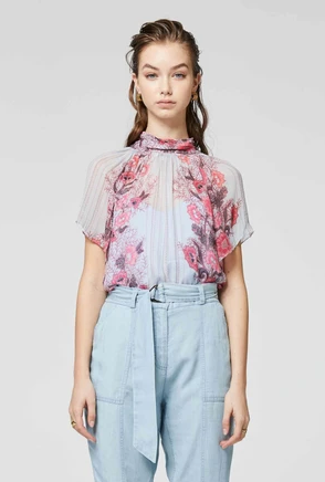 Mali Reversible Hi Neck Top