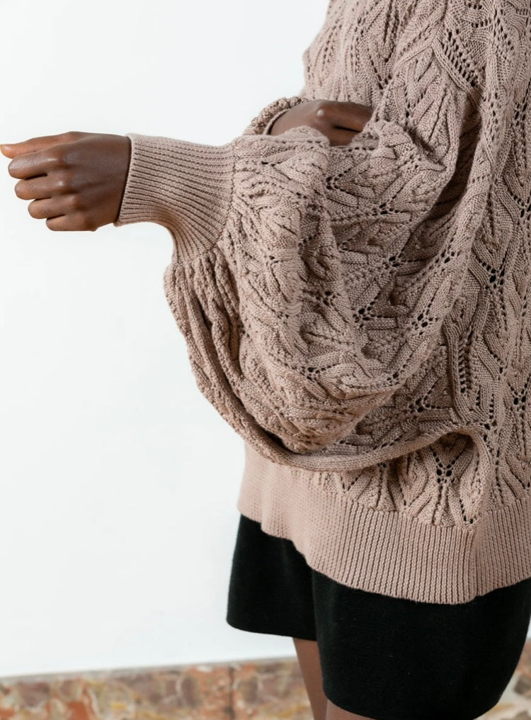 Balloon Sleeve Jumper