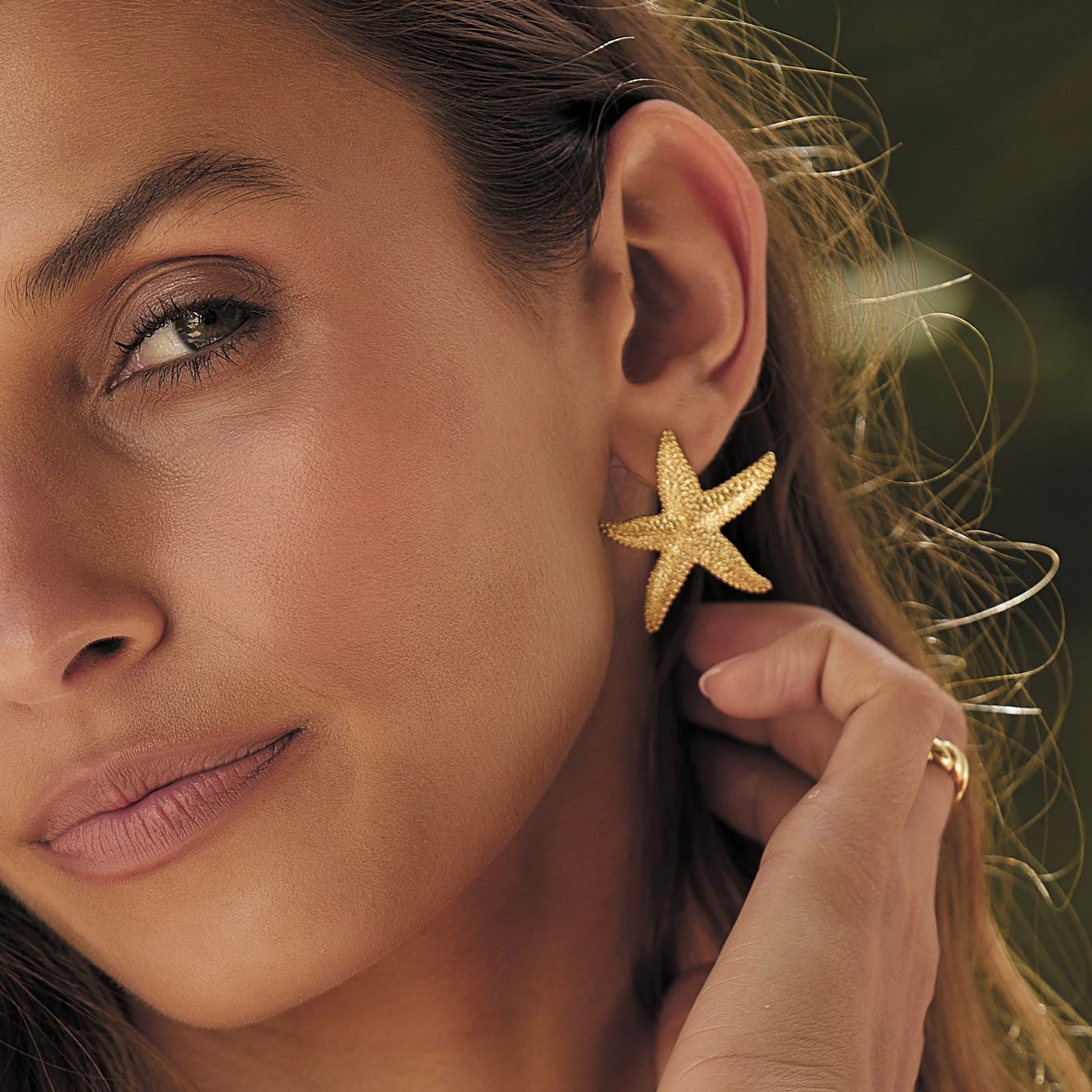 Siesta Gold Earrings (Star)