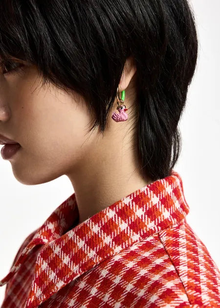 Kyril Duck Earrings