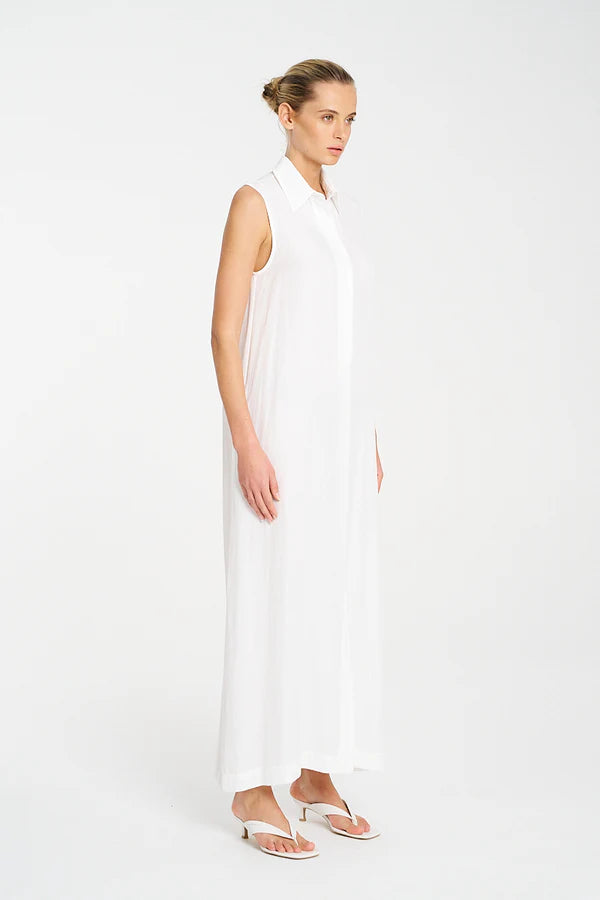 Mela Maxi Shirt Dress