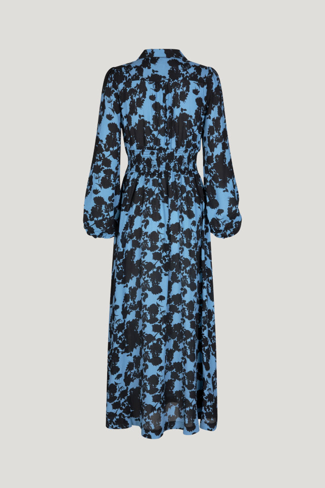 Amber Dress - Blue Flower