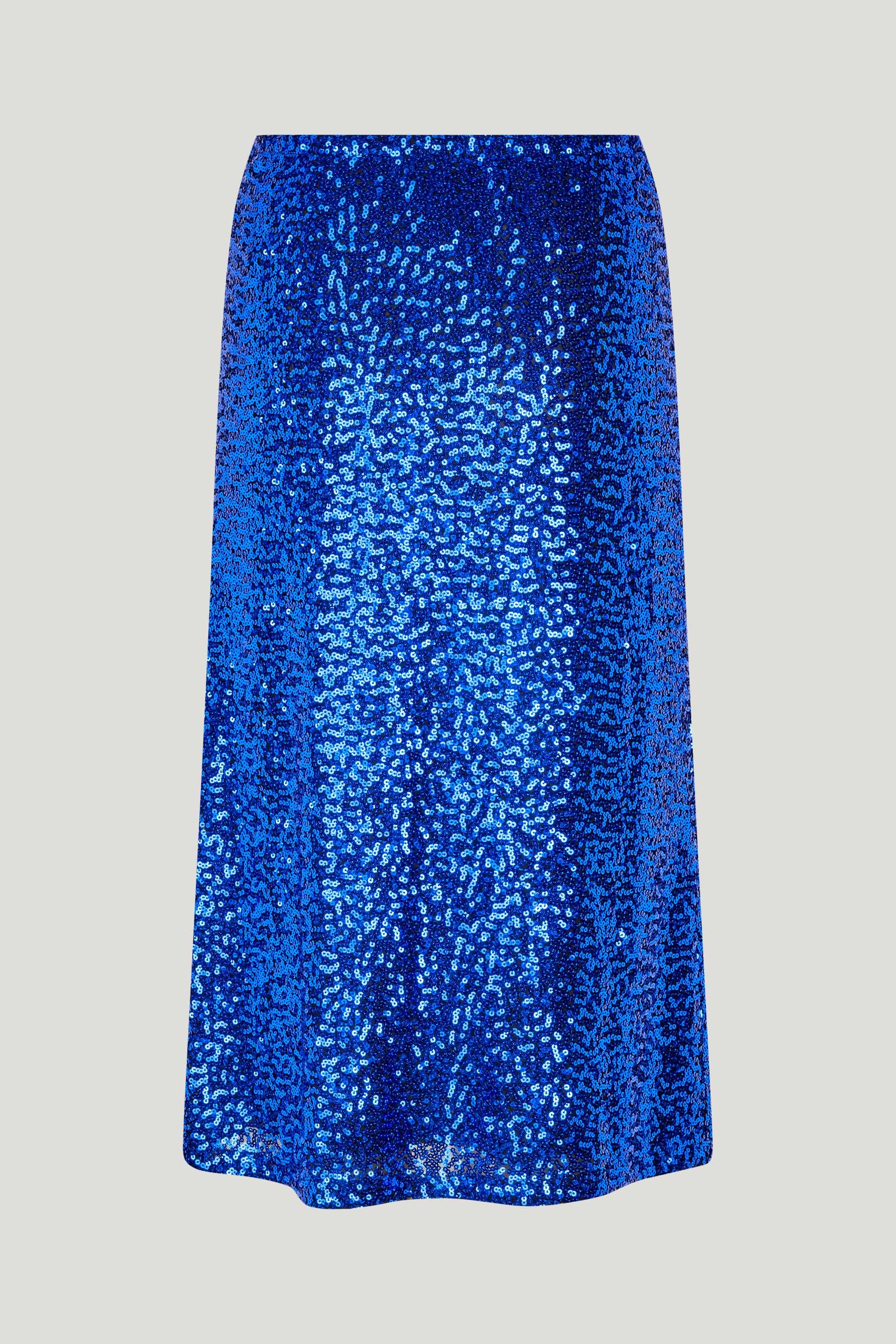 Jolette Skirt - Blue Sequins