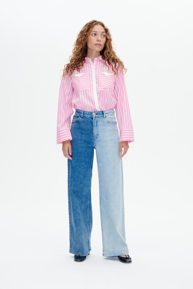 Majse Shirt - Pink Stripe