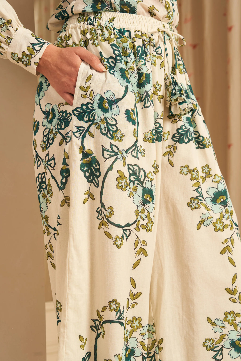 Asha Pant - Jasmine - Azul