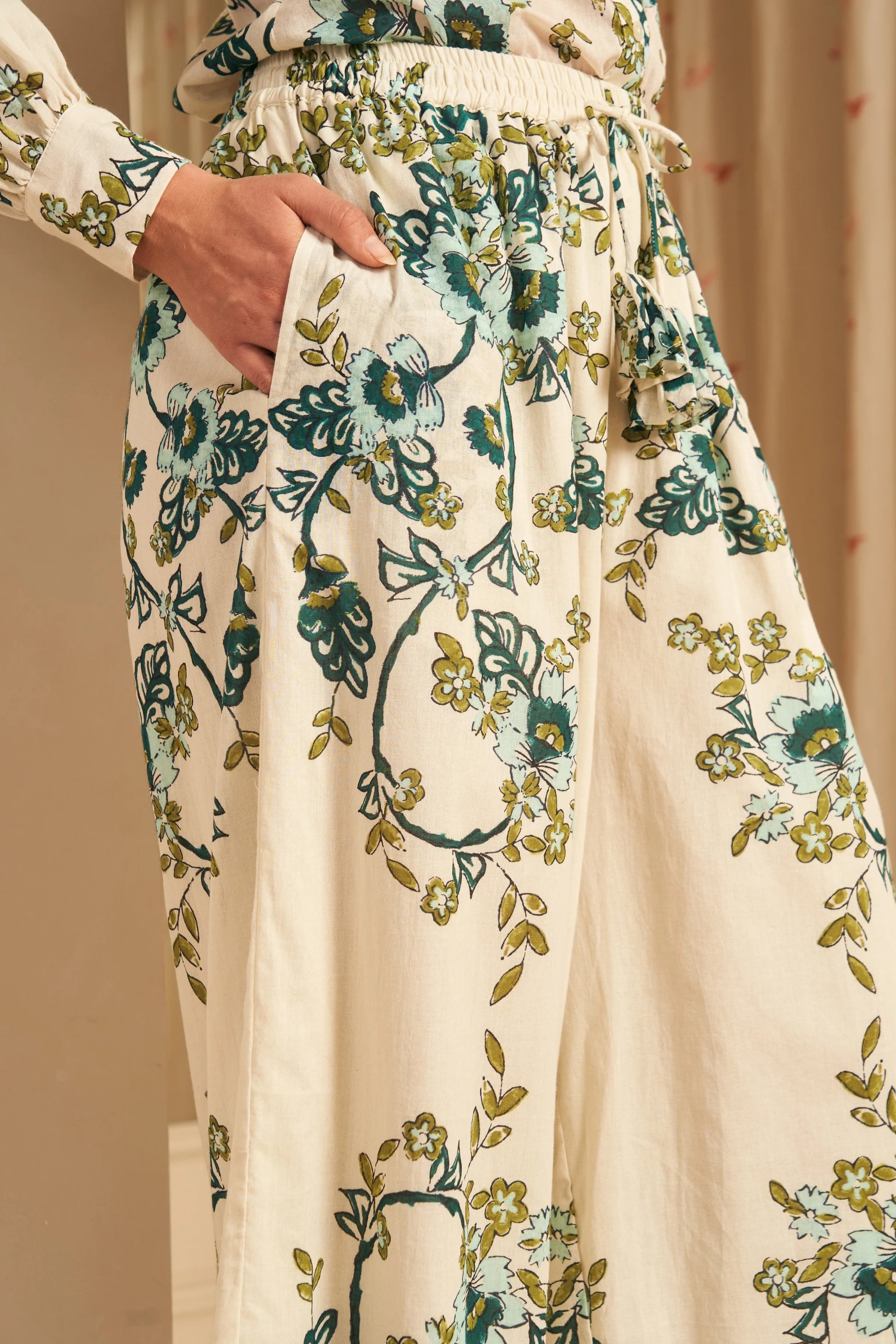 Asha Pant - Jasmine - Azul