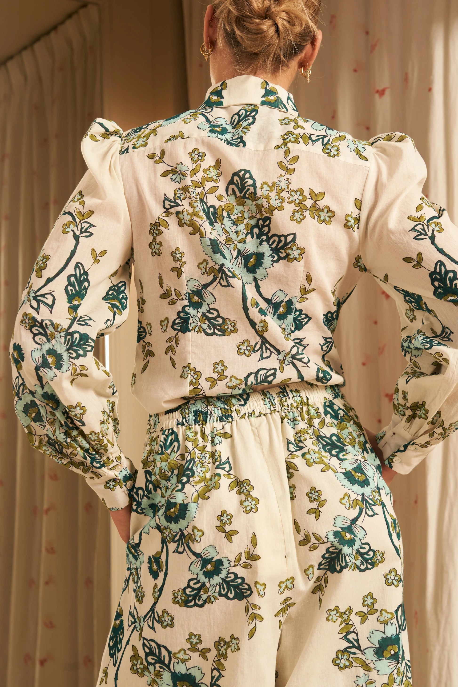 Asha Pant - Jasmine - Azul