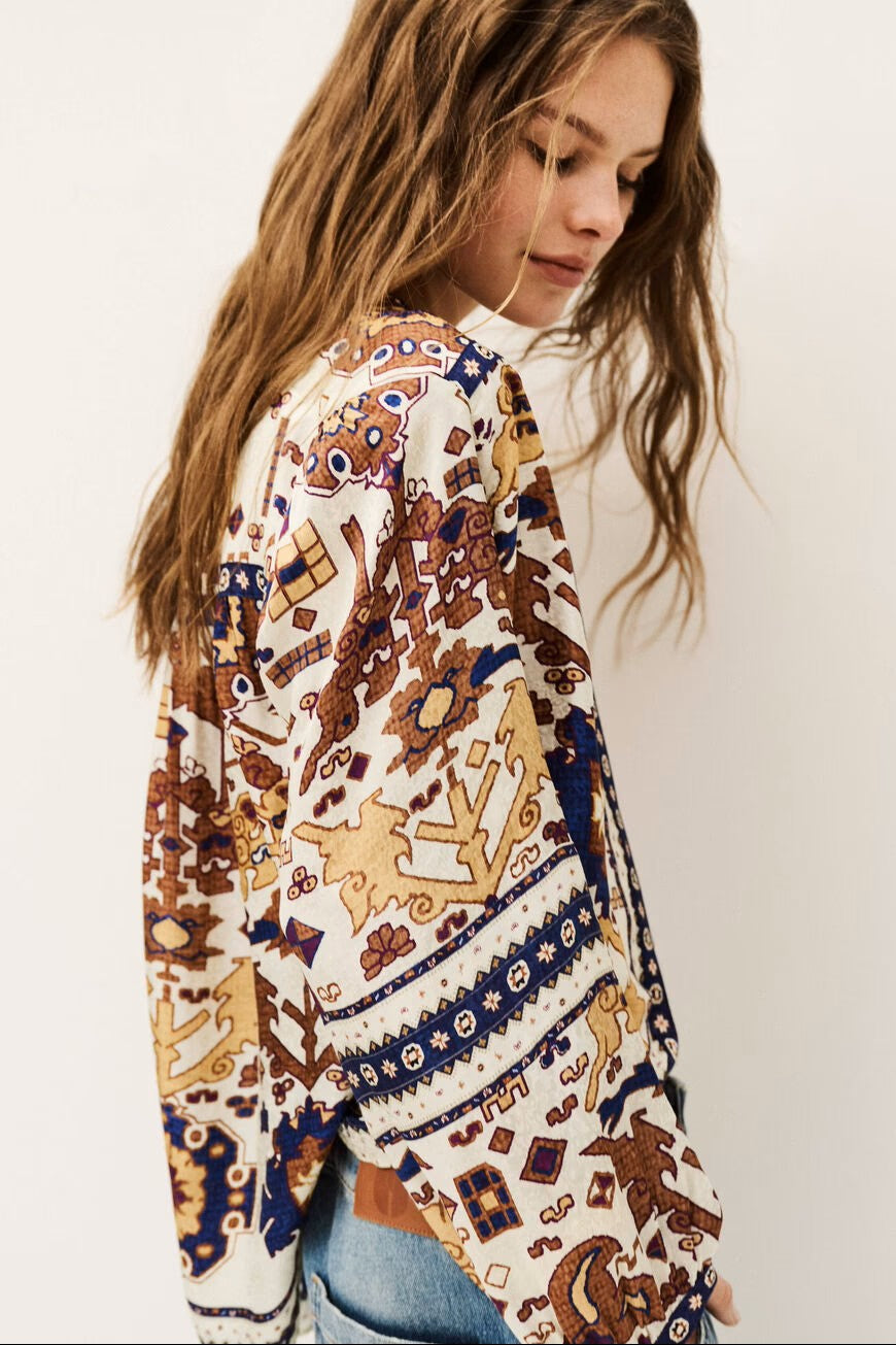 Verone Ecru Blouse