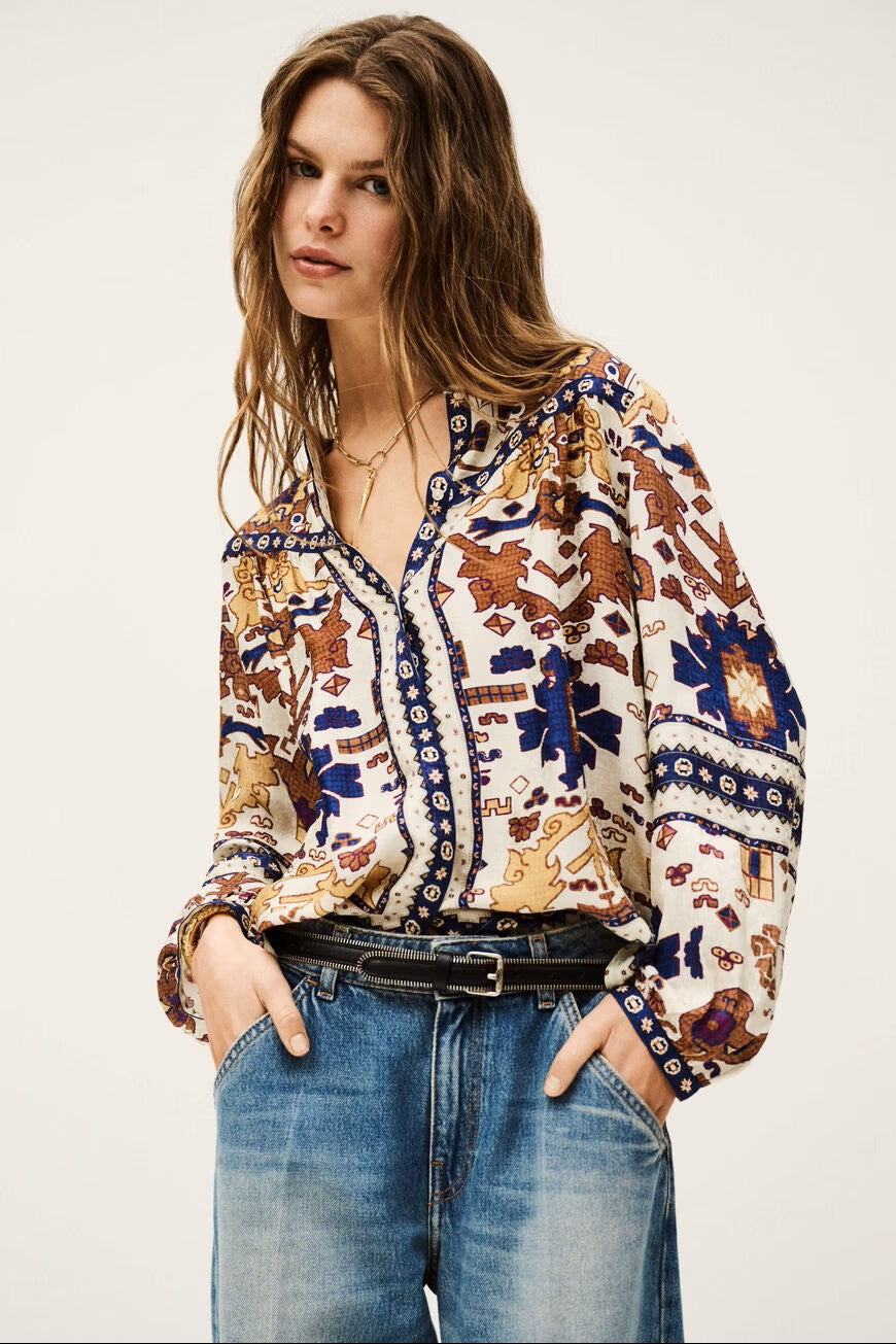 Verone Ecru Blouse