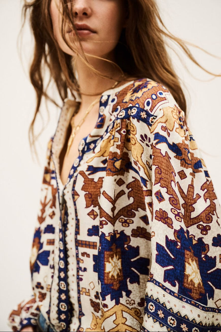 Verone Ecru Blouse