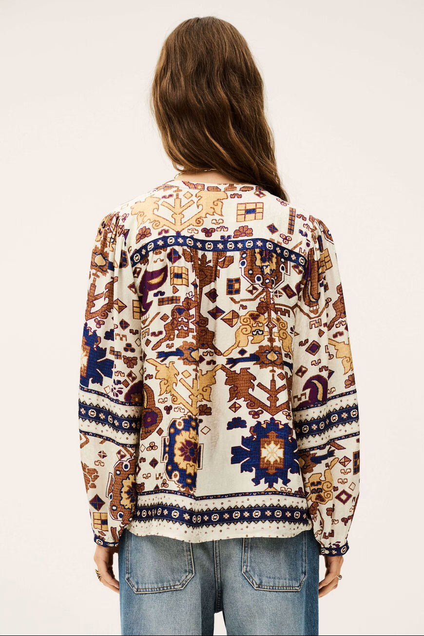 Verone Ecru Blouse