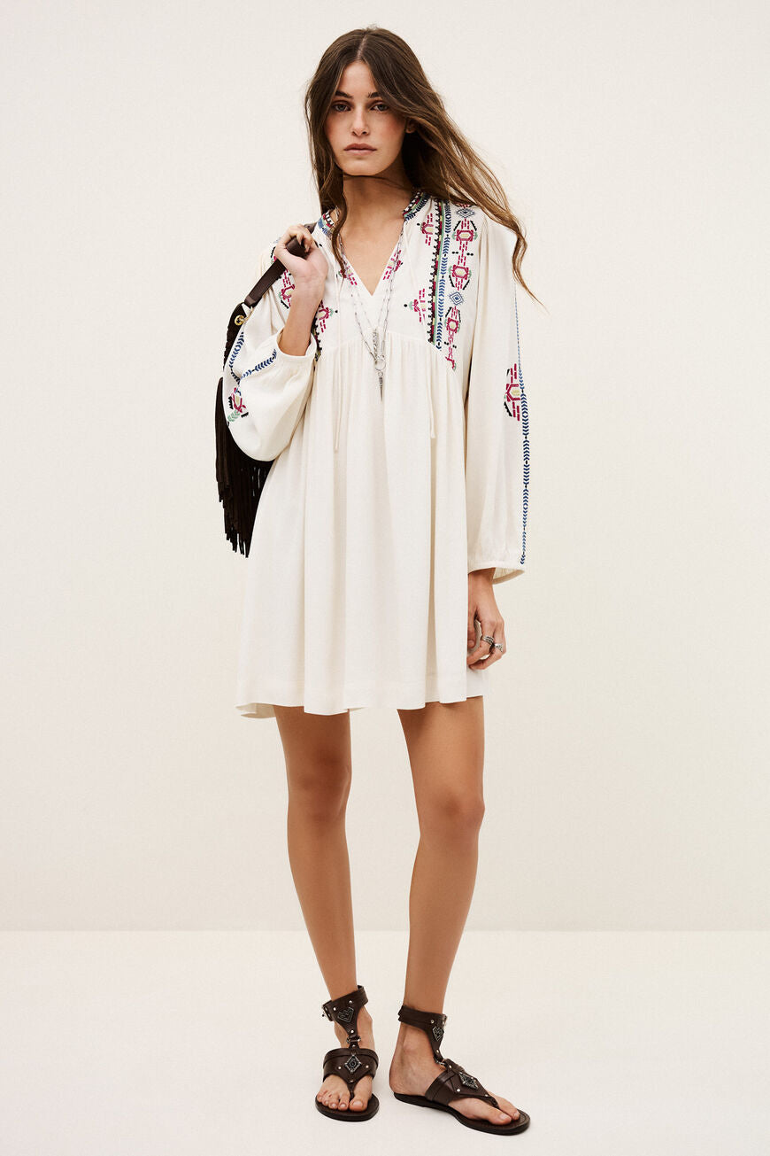 Ecru Telma Dress