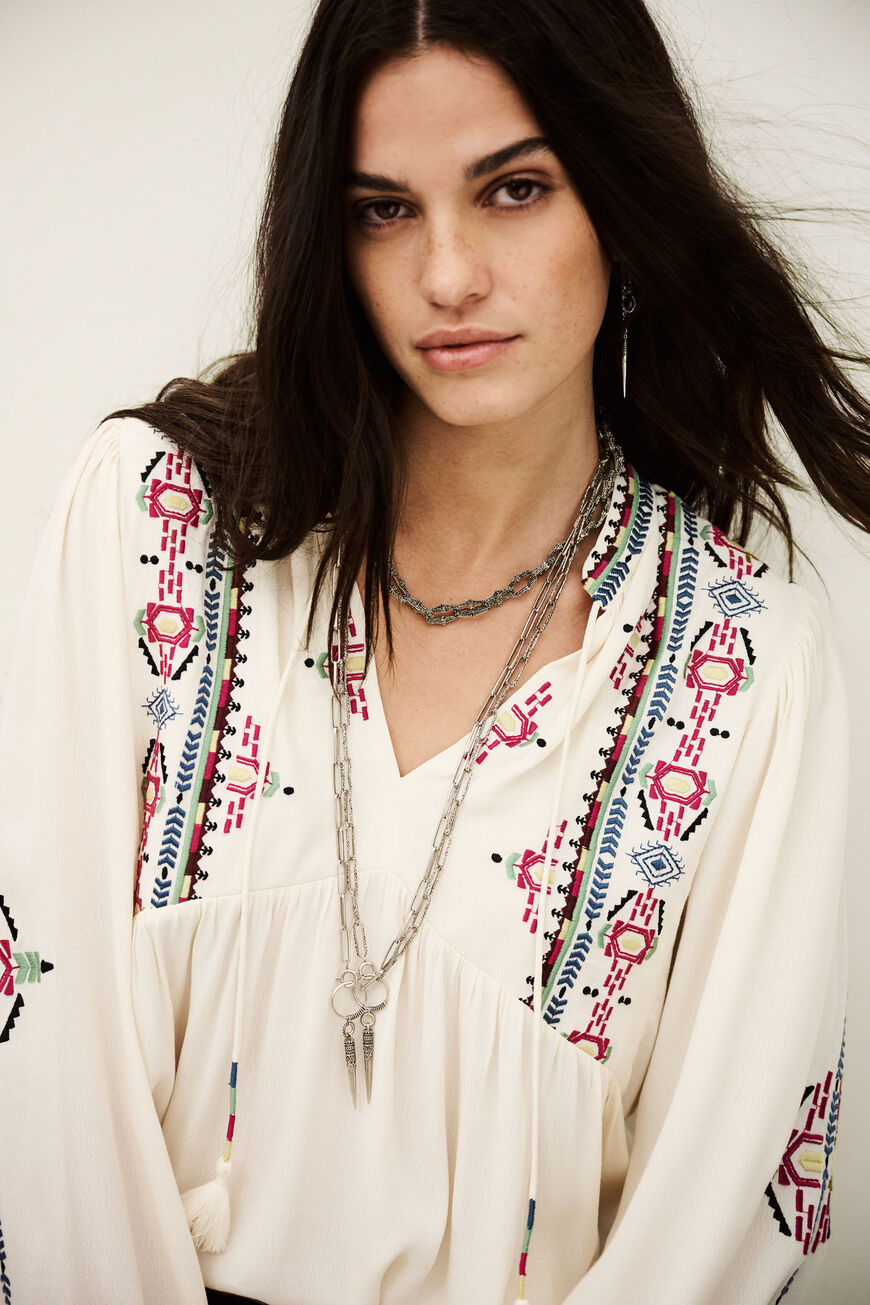 Tilt Blouse Ecru