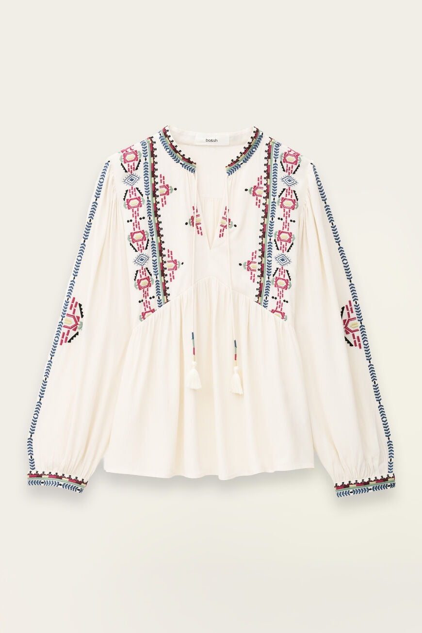 Tilt Blouse Ecru