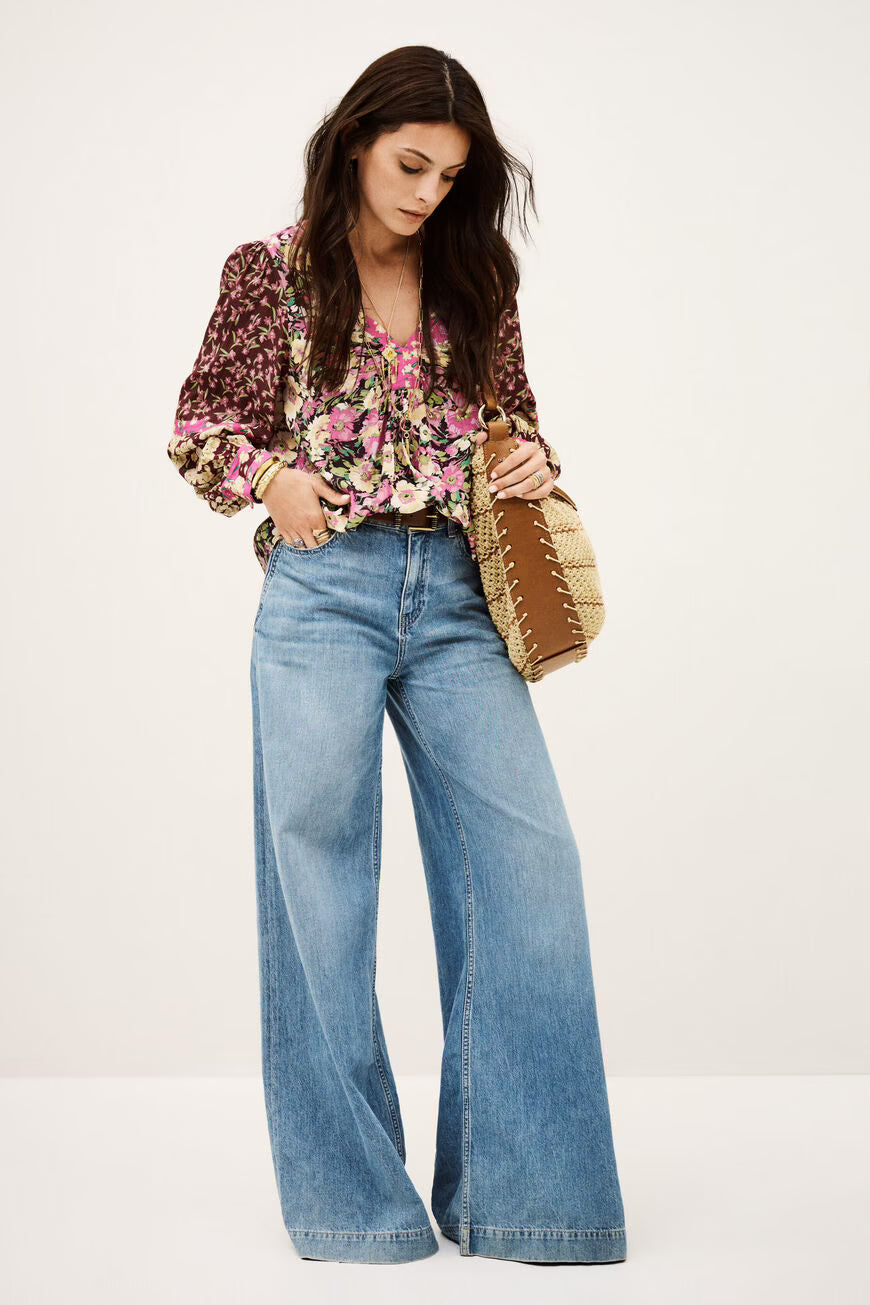 Iline Bordeaux Blouse