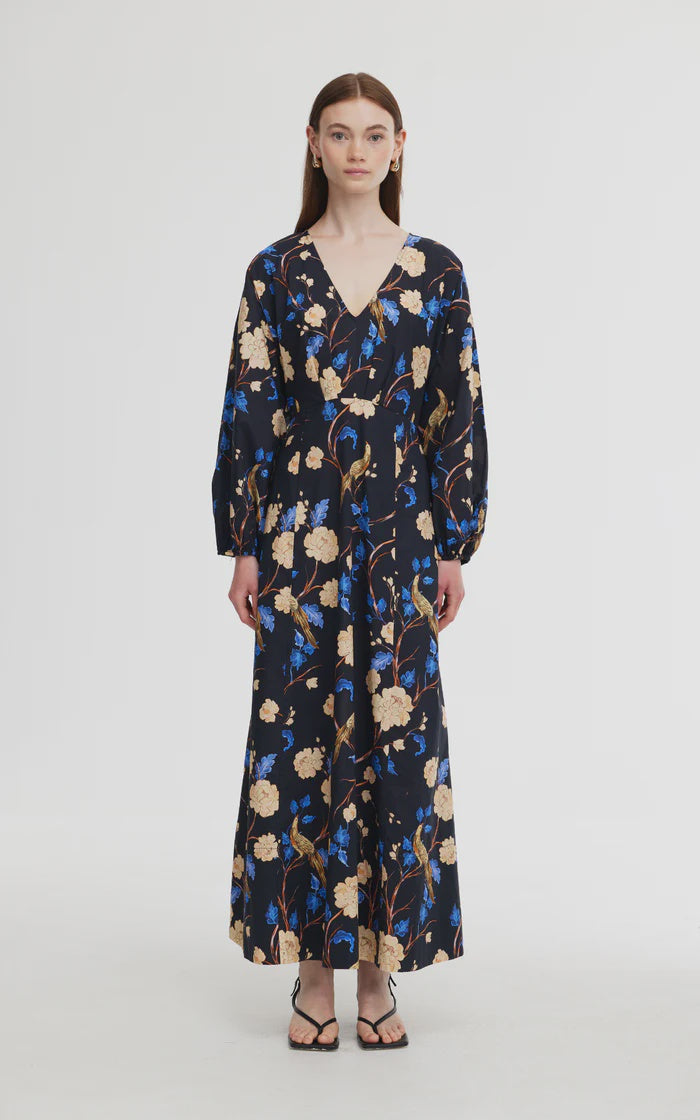 Megan Dress - Night Garden