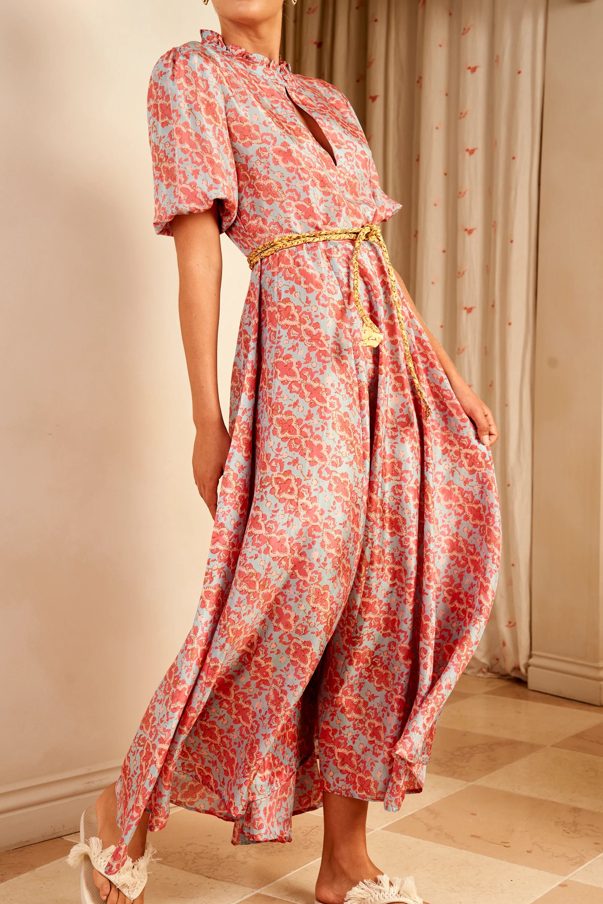 Oceanus Dress in Shell