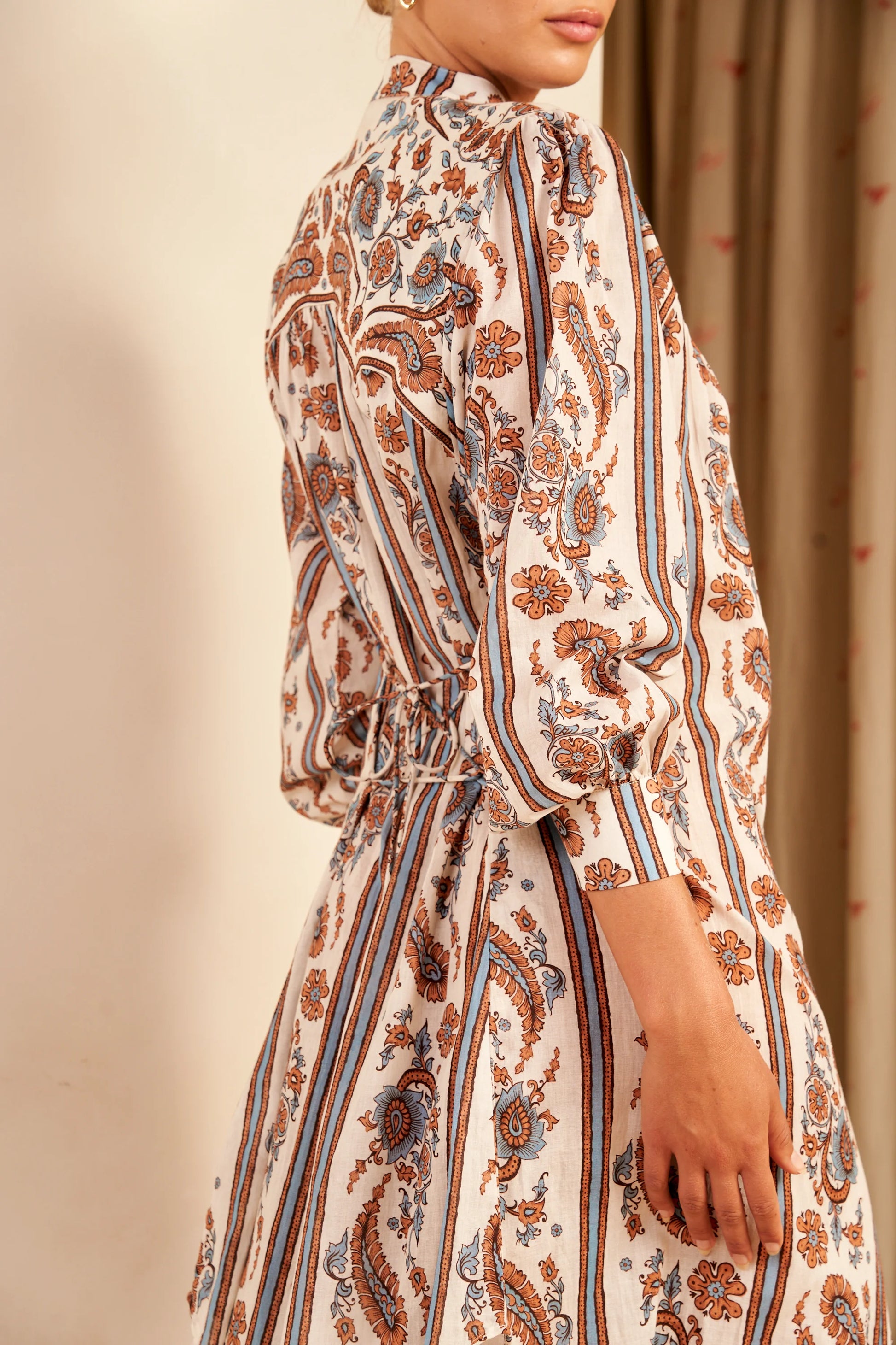 Alena Dress in Saltwater
