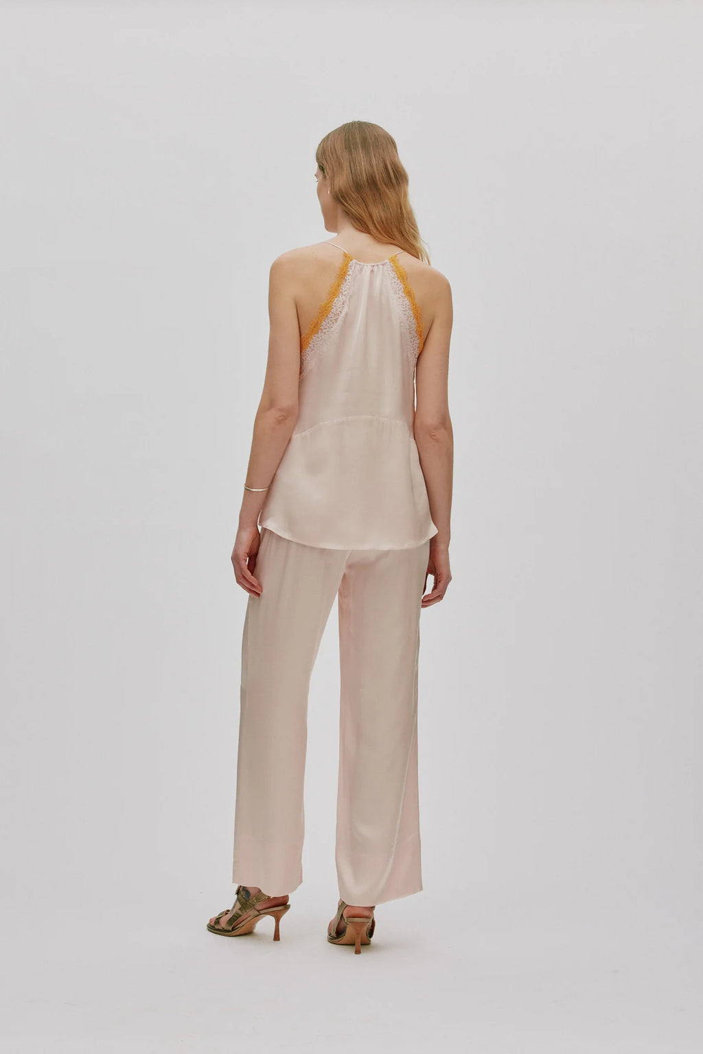 Alisa Contrast Lace Pant