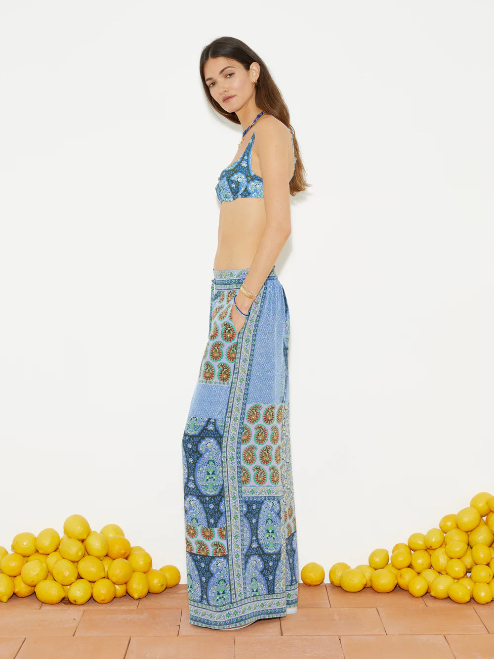 Onda Silk Wide Leg Pant