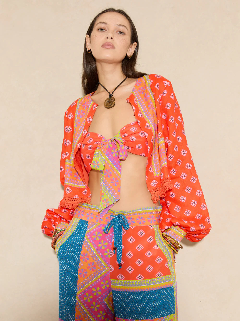 Rani Silk Wide Leg Pant