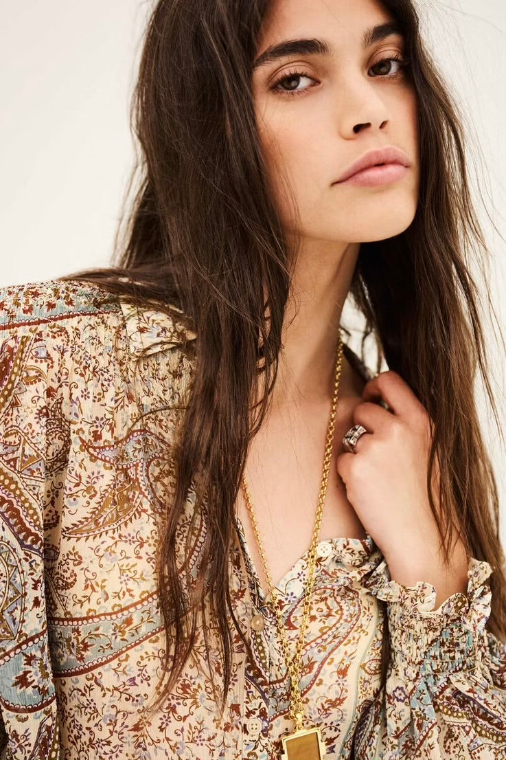 Cleo Paisley Blouse