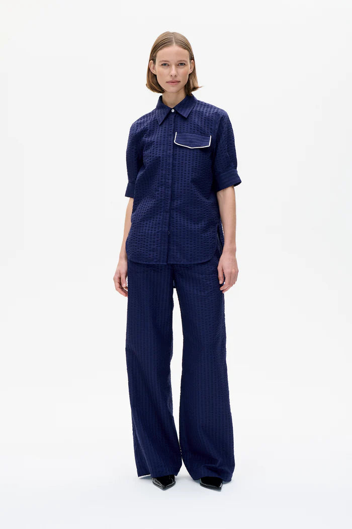 Majken Shirt - Evening Blue