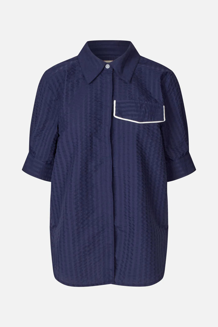 Majken Shirt - Evening Blue