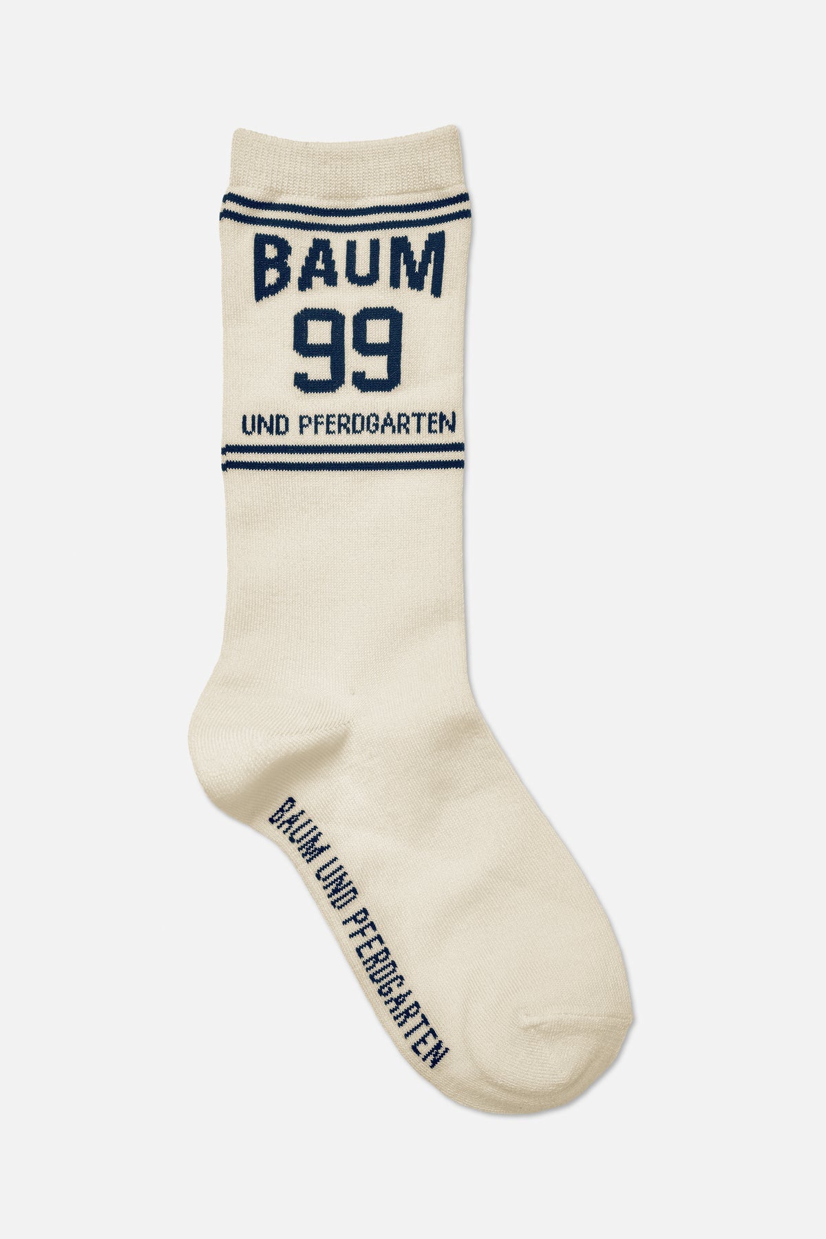 Ling Sock - Egret/Navy