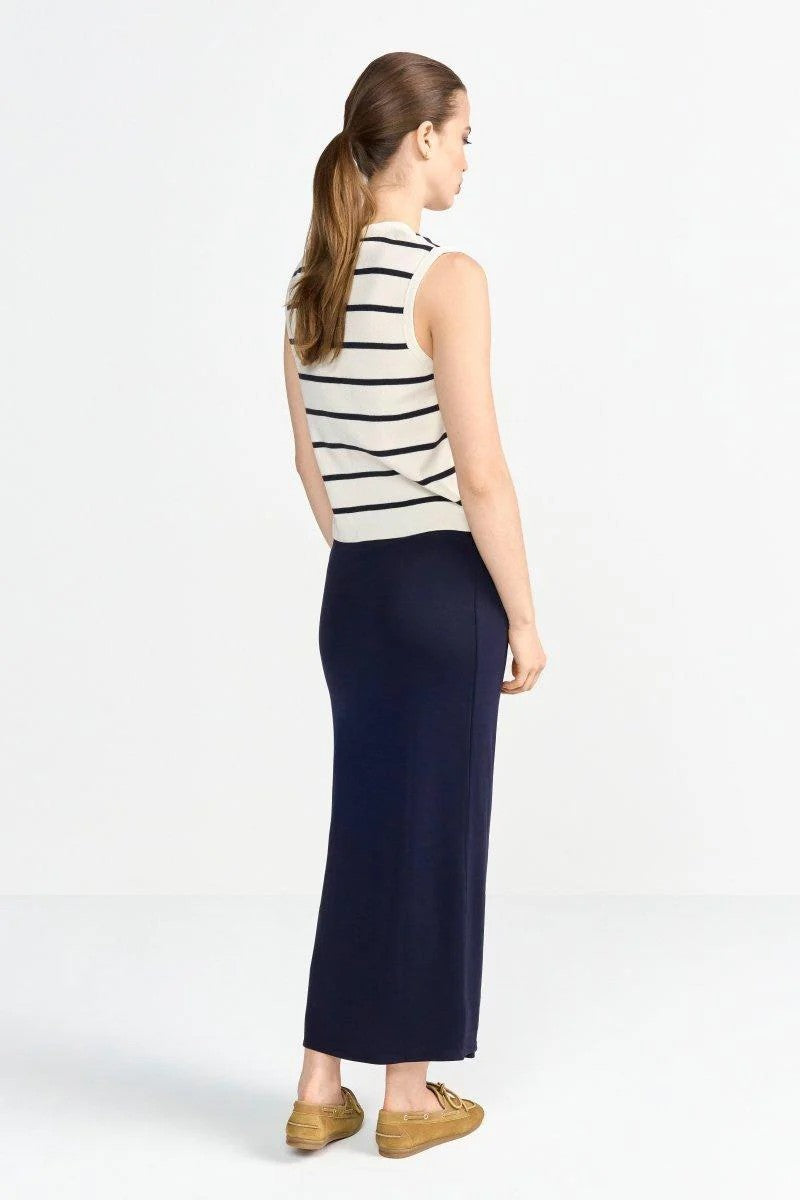 Pencil Skirt - Midnight Blue