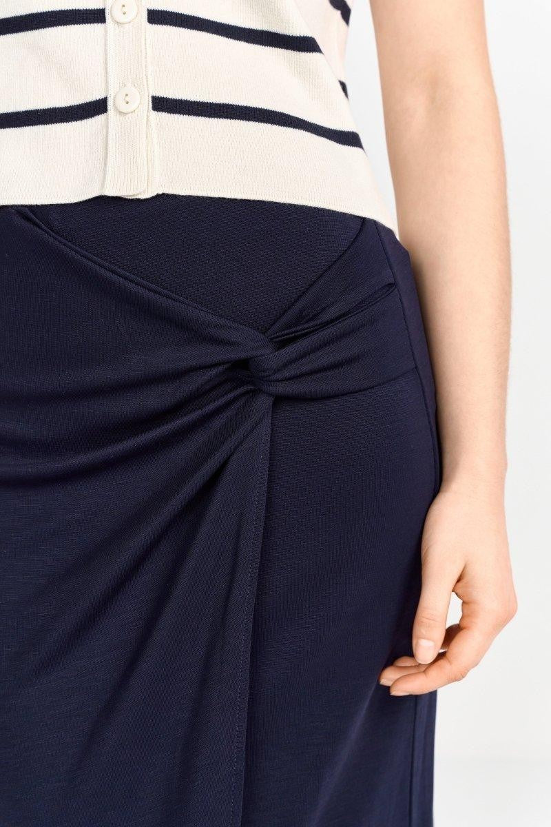Pencil Skirt - Midnight Blue