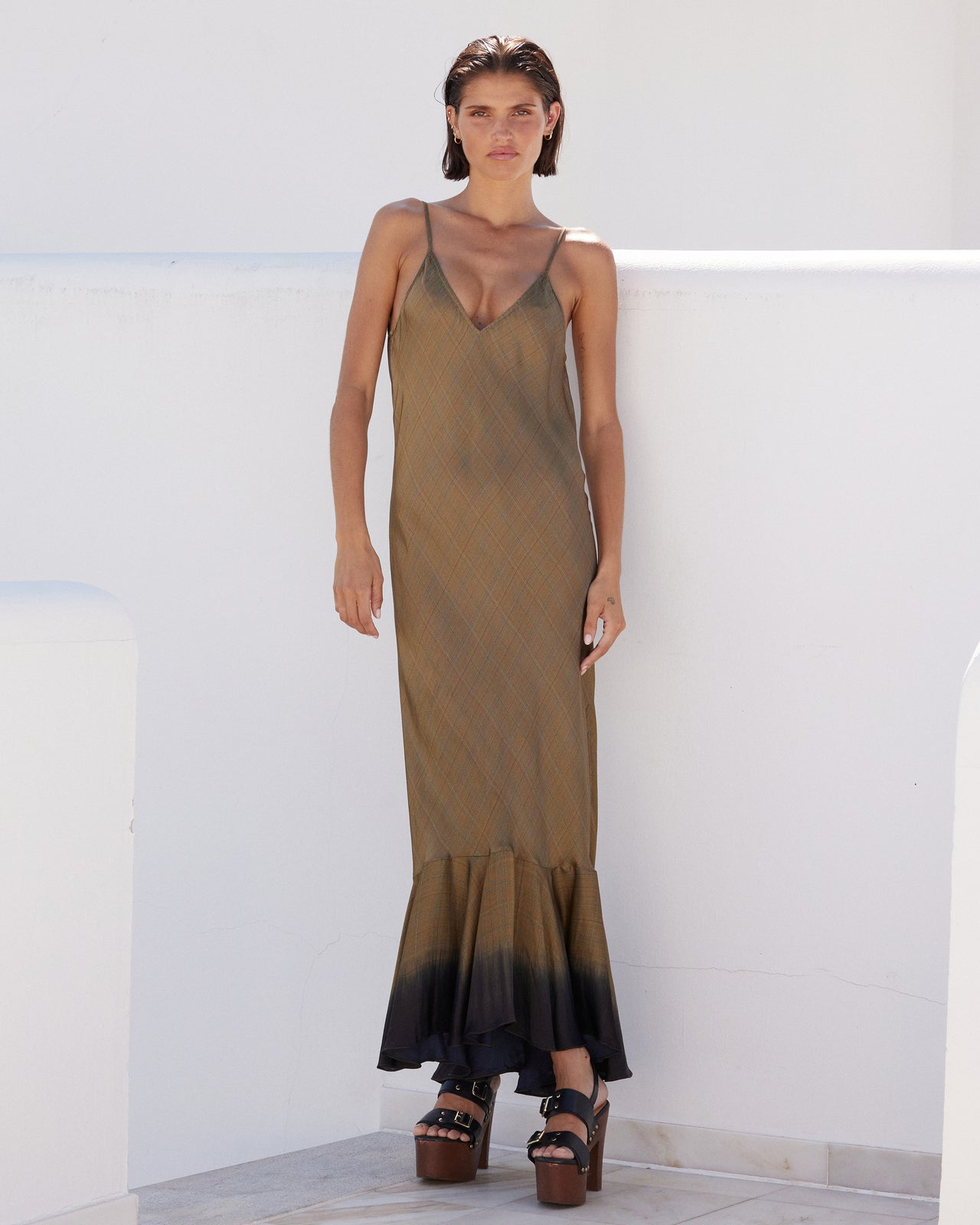 Khaki Bella Dress