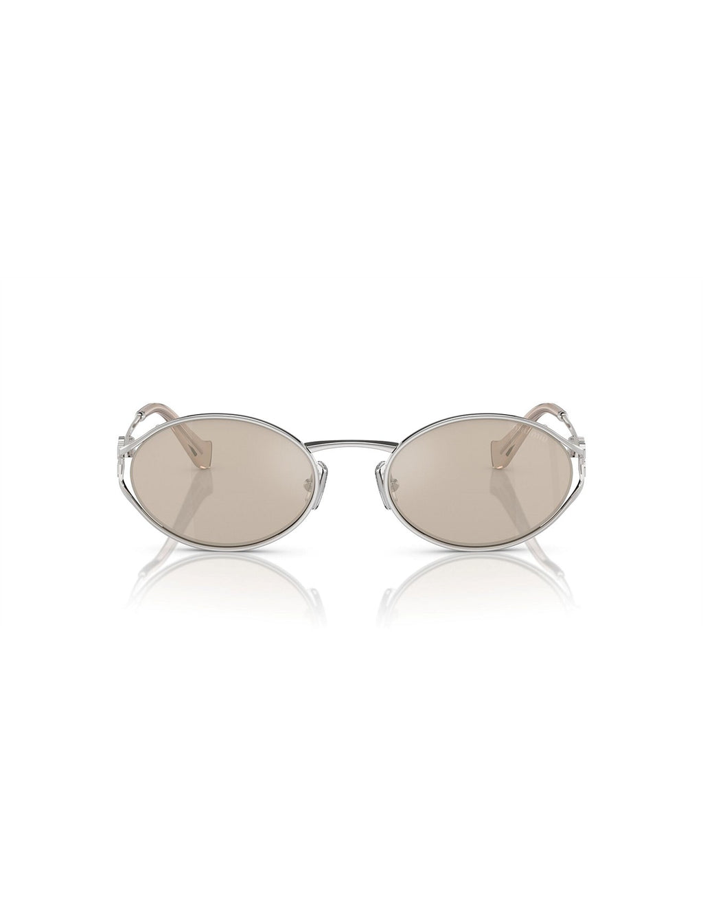 Sunglasses 52YS - Silver w Ivory Mirror