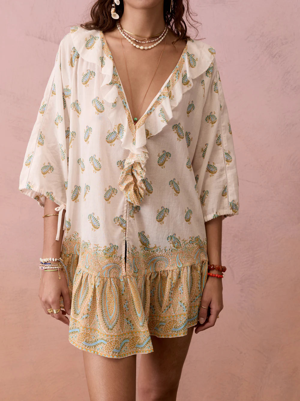 Jardin Frill La Ponche Dress