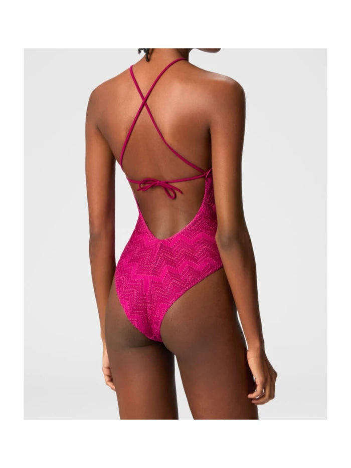 Pink Chevron Onepiece
