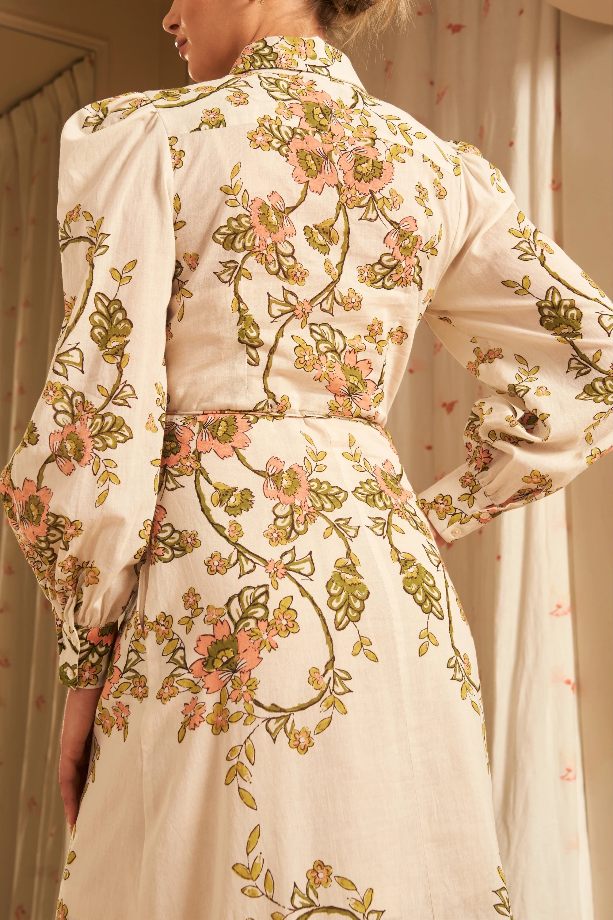 Evita Dress - Jasmine Peach