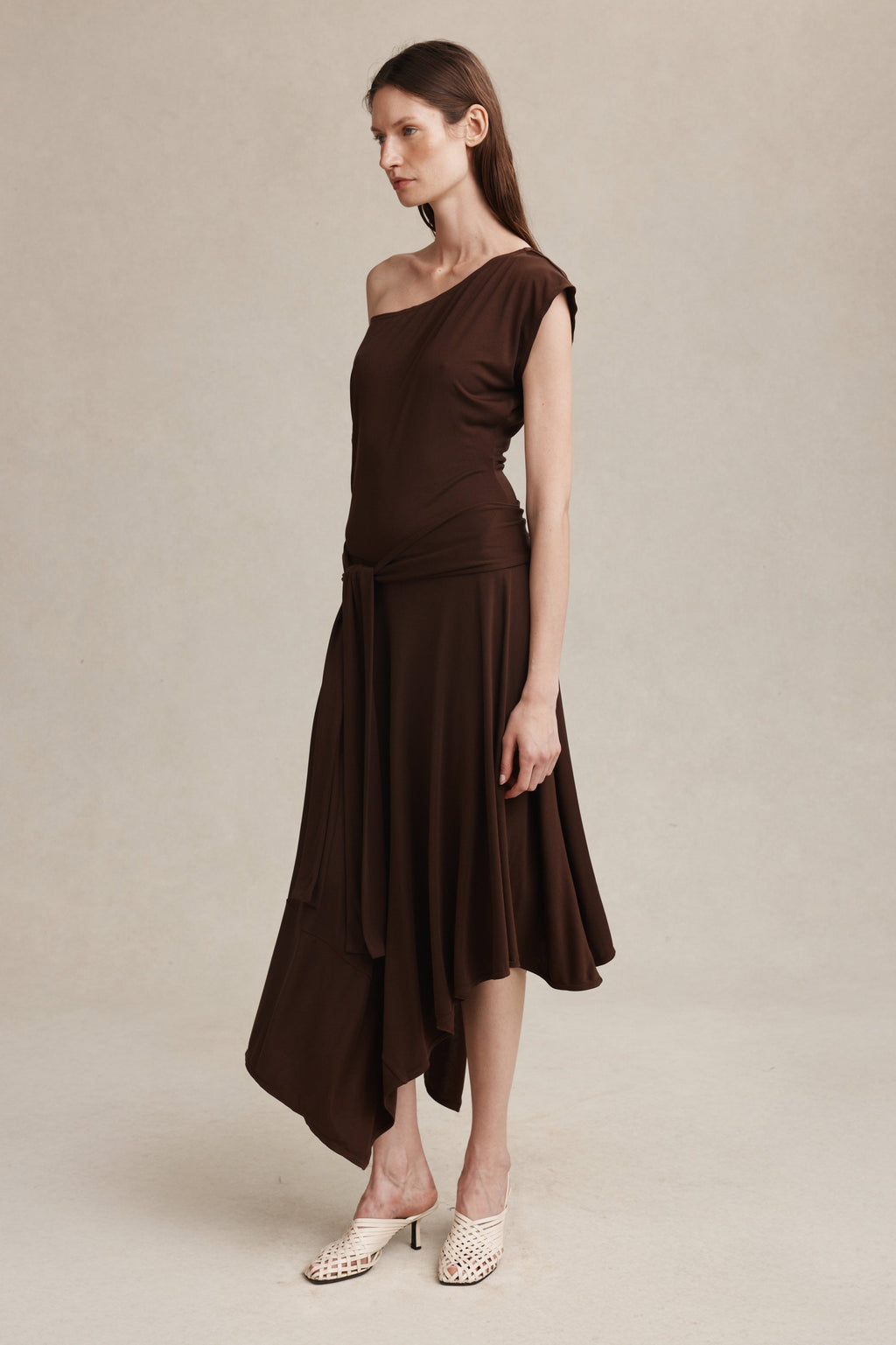 Inez Dress - Chocolate