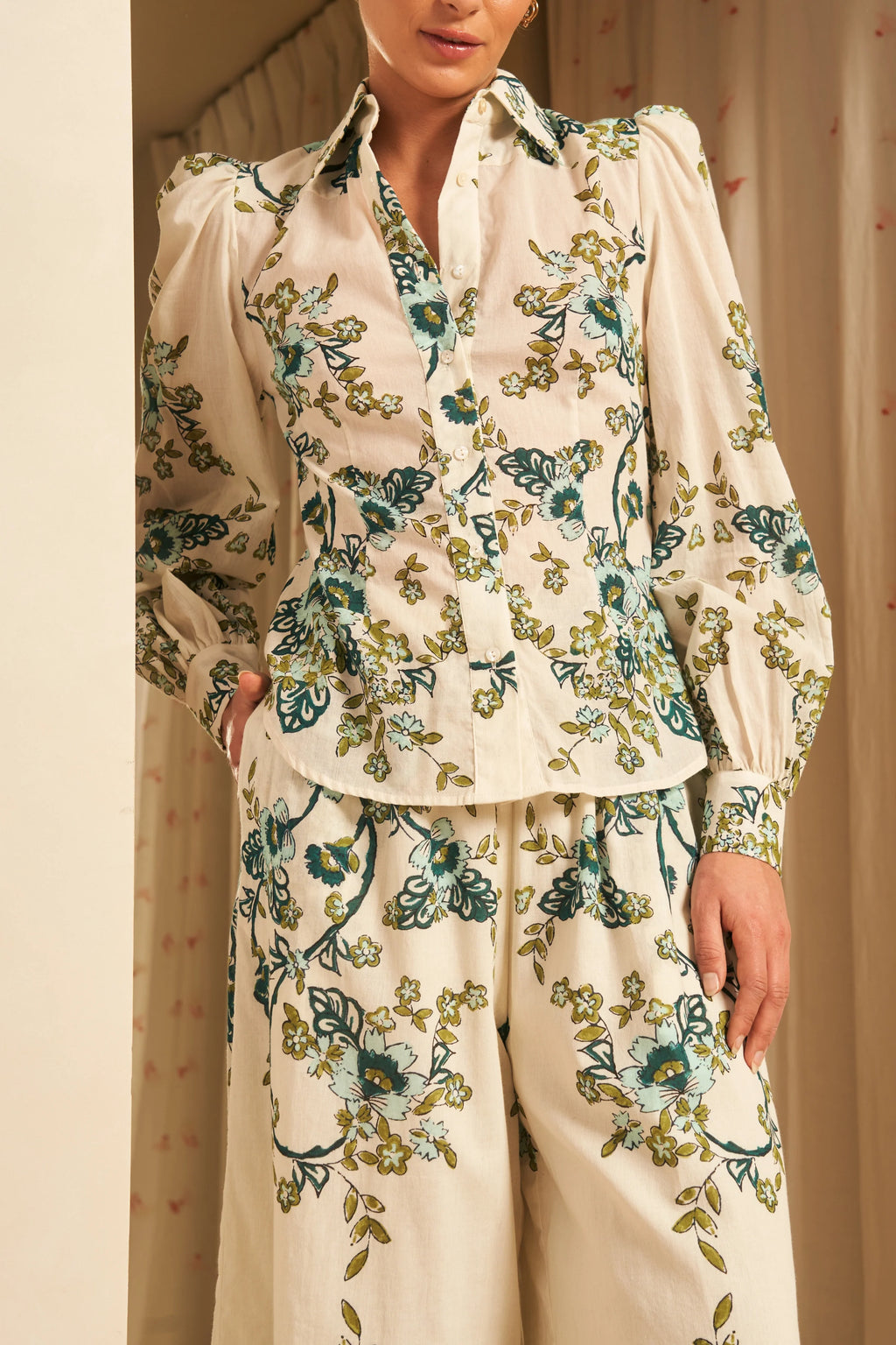 Asha Pant - Jasmine - Azul