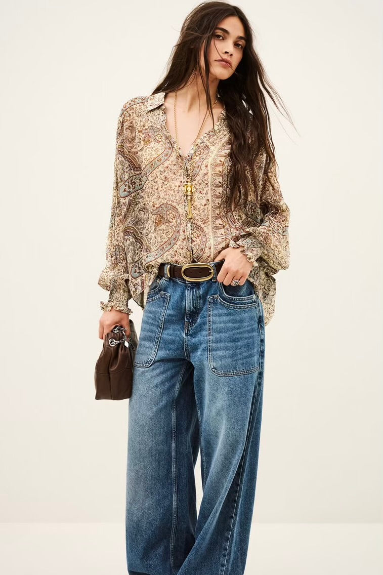 Cleo Paisley Blouse