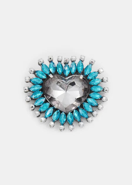 Koeur  Heart Brooch