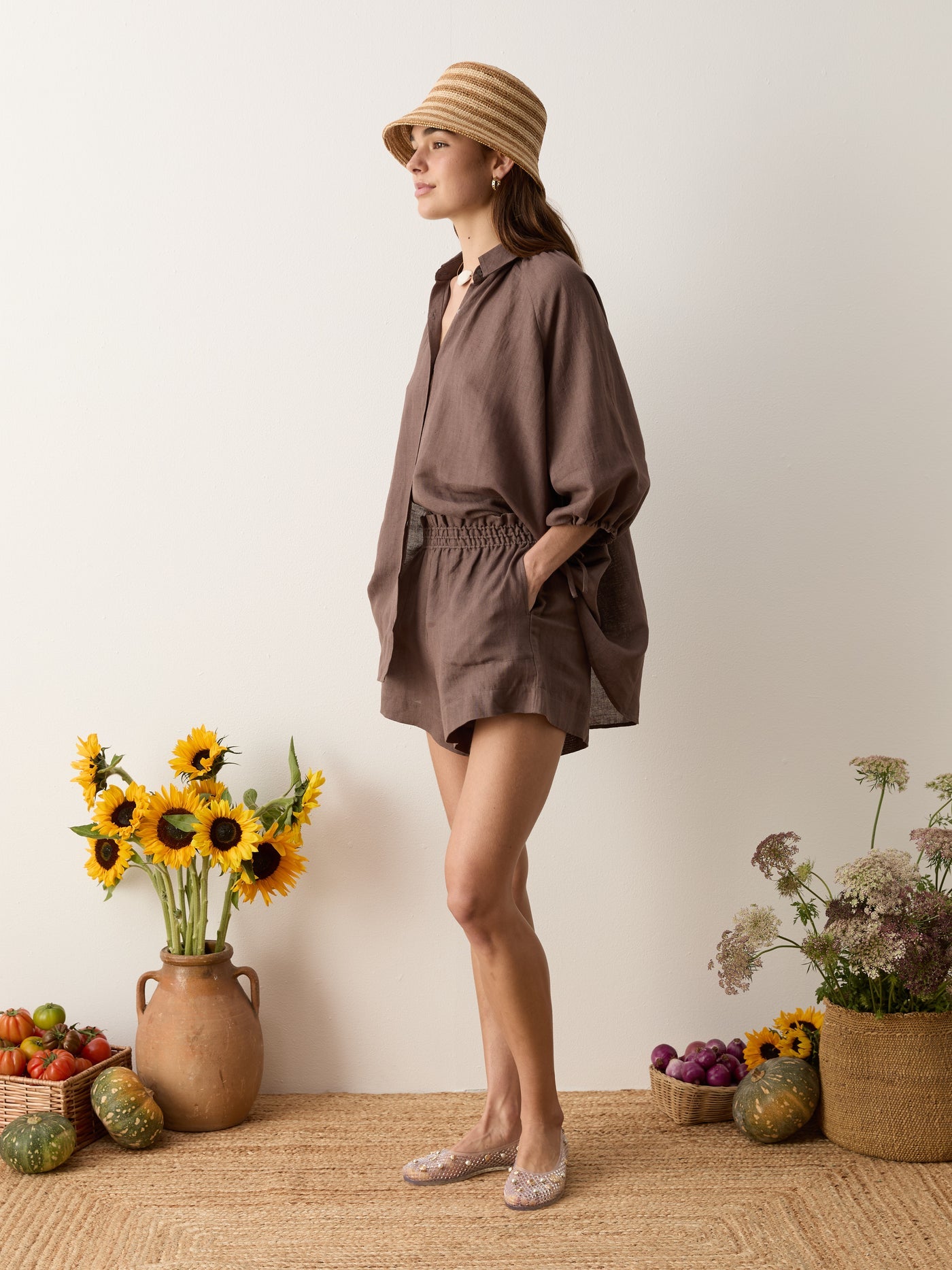 La Ponche Shirt - Mocha